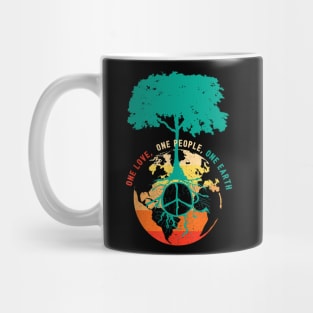 one love one people one earth Mug